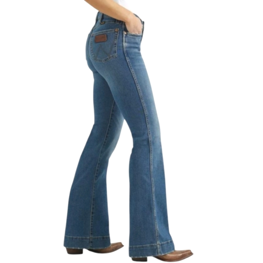 WRANGLER Retro Premium High Rise Trouser jeans Style #11MPESMW sz 31x34L NWT